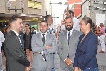 Misa y procesión de la Virgen de Telde en Los Llanos de Telde (Foto TA)